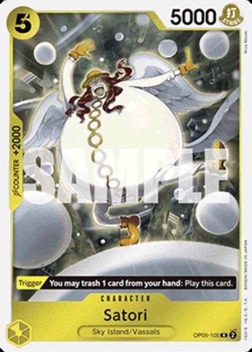 Satori (OP05-105) (V.1) PRB01 Rare Englisch