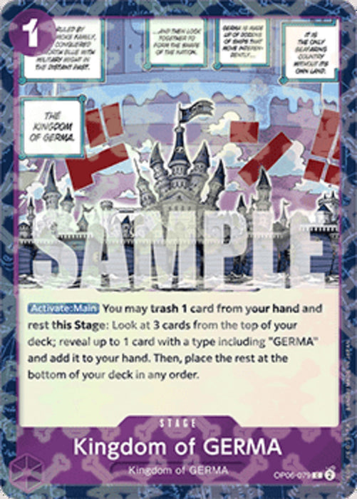 Kingdom of GERMA (OP06-079) (V.2) PRB01 Common Englisch