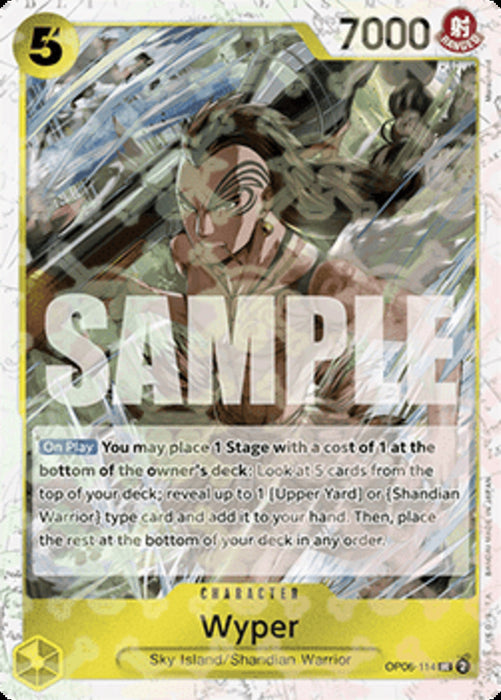 Wyper (OP06-114) (V.2) PRB01 Uncommon Englisch