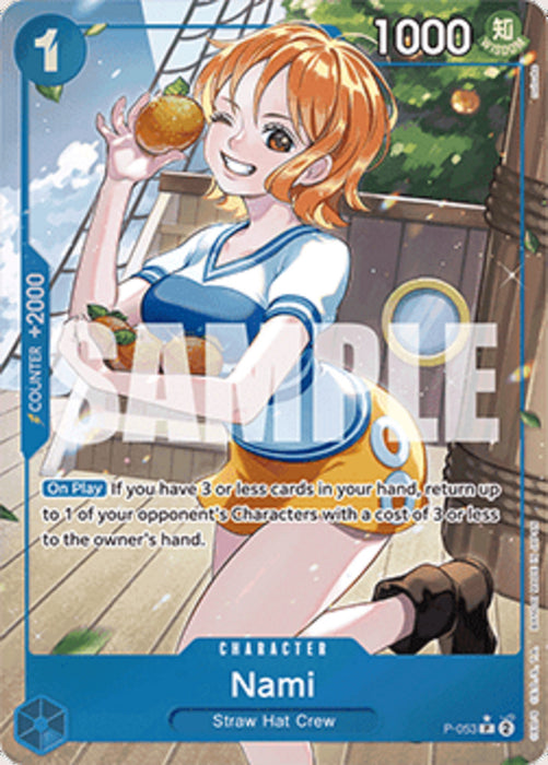 Nami (P-053) (V.3) PRB01 Promo Englisch
