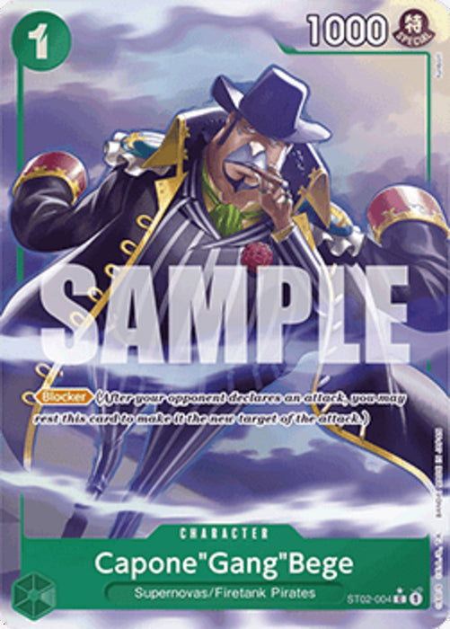 Capone"Gang"Bege (ST02-004) (V.4) PRB01 Alternate Art Englisch