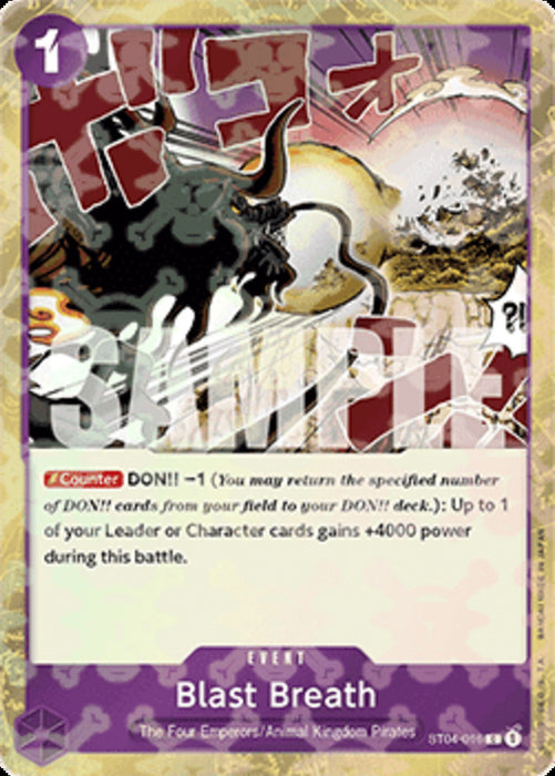 Blast Breath (ST04-016) (V.1) PRB01 Common Englisch