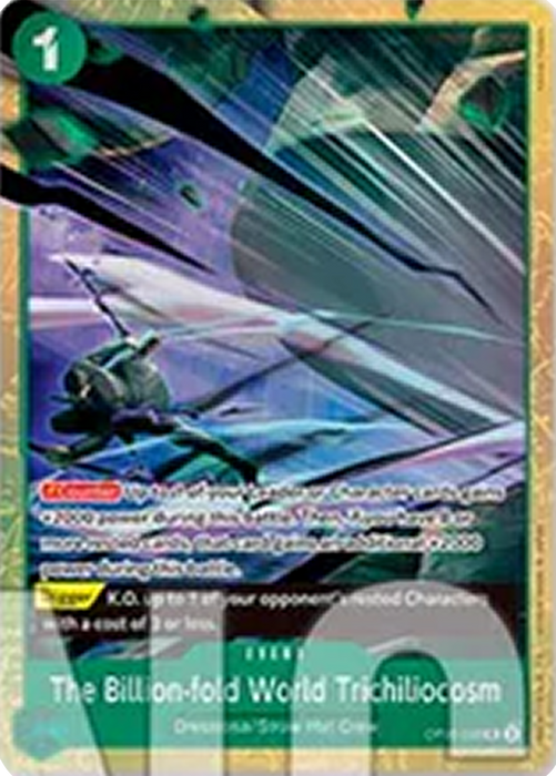 The Billion-fold World Trichiliocosm (OP06-038) UP Uncommon Englisch
