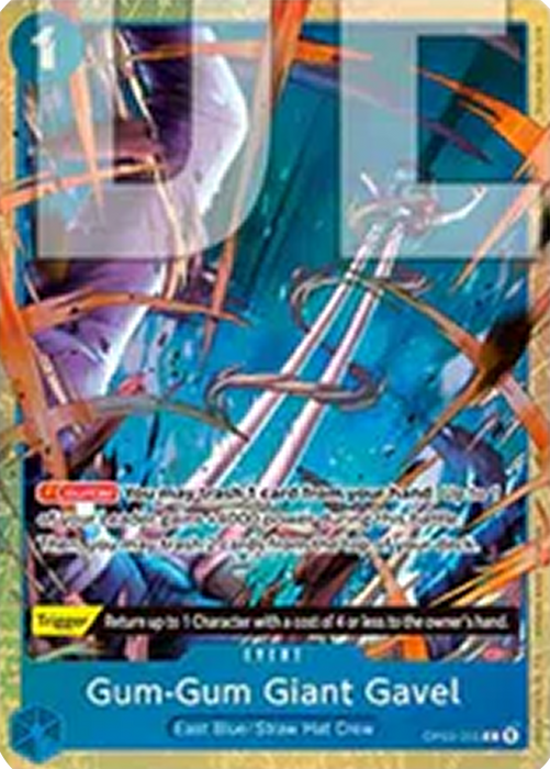 Gum-Gum Giant Gavel (OP03-055) UP Common Englisch