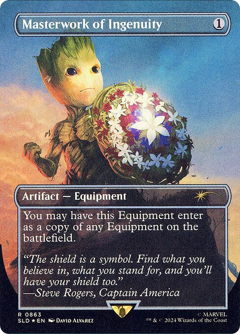 Masterwork Rarity Mtg Magic: The Gathering Masterwork of Ingenuity SLD-863 Rare Englisch ...