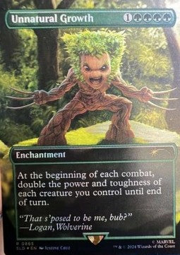 Unnatural Growth SLD-865 Rare Englisch