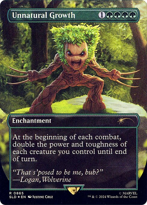 Unnatural Growth SLD-865 Rare Englisch
