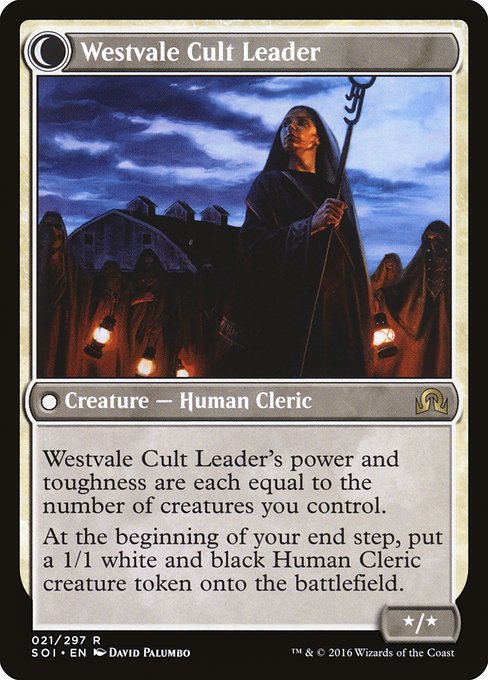 Hanweir Militia Captain // Westvale Cult Leader - Back Face