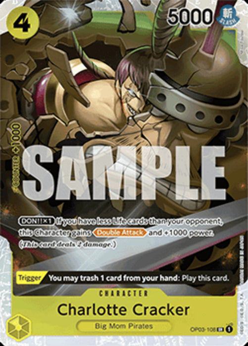 Charlotte Cracker (OP03-108) (V.1) PRB01 Super Rare Englisch