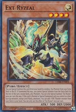 Ext Ryzeal (V.1) CRBR-EN004 Ultra Rare Englisch