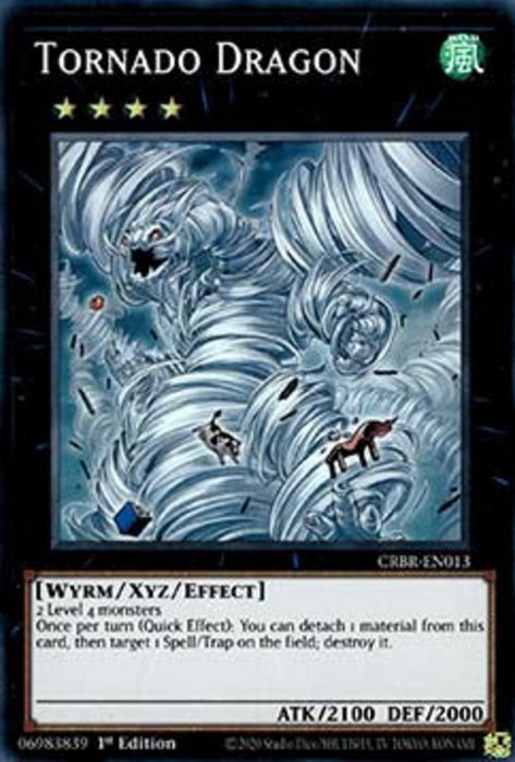 Tornado Dragon (V.2) CRBR-EN013 Super Rare Englisch