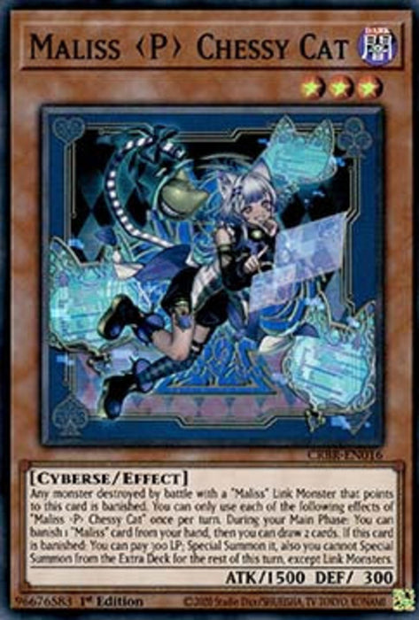 Maliss P Chessy Cat (V.1) CRBR-EN016 Super Rare Englisch