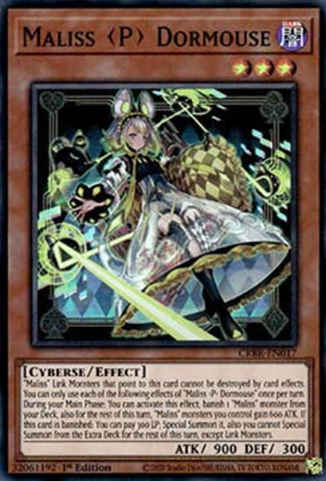 Maliss P Dormouse (V.1) CRBR-EN017 Super Rare Englisch