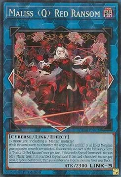 Maliss Q Red Ransom (V.2) CRBR-EN018 Collectors Rare Englisch