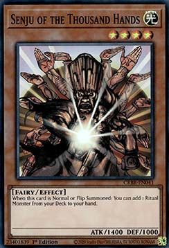 Senju of the Thousand Hands (V.2) CRBR-EN041 Super Rare Englisch