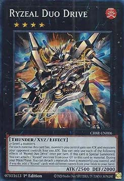 Ryzeal Duo Drive (V.2) CRBR-EN006 Collectors Rare Englisch