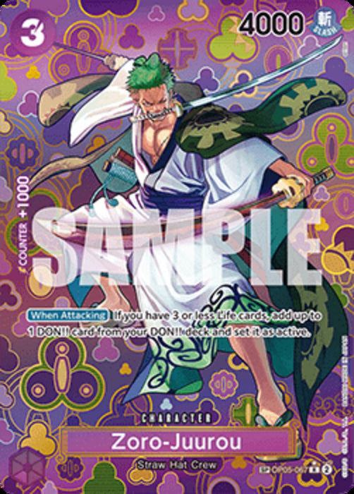 Zoro-Juurou (OP05-067) OP09 Special Rare Englisch