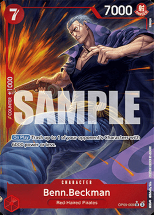 Benn.Beckman (OP09-009) (V.2) OP09 Alternate Art Englisch