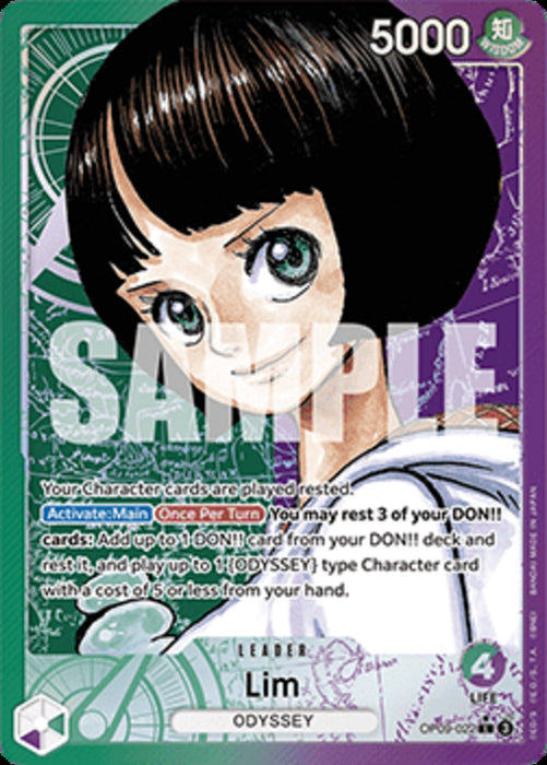 Lim (OP09-022) (V.2) OP09 Alternate Art Englisch