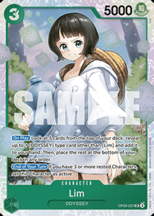 Lim (OP09-037) (V.1) OP09 Super Rare Englisch