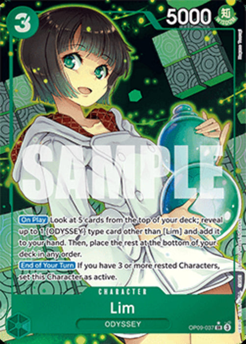 Lim (OP09-037) (V.2) OP09 Alternate Art Englisch