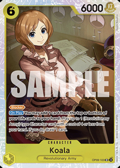 Koala (OP09-103) (V.1) OP09 Super Rare Englisch