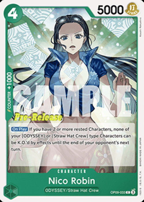 Nico Robin (OP09-033) OP09P Common Englisch