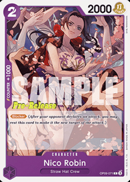 Nico Robin (OP09-071) OP09P Common Englisch