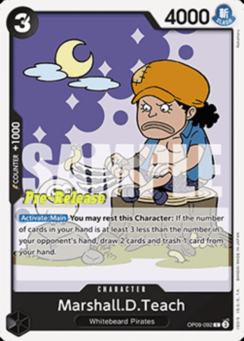 Marshall.D.Teach (OP09-092) OP09P Common Englisch
