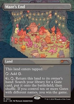 Maze's End SLD20WTW-1834 Mythic Englisch