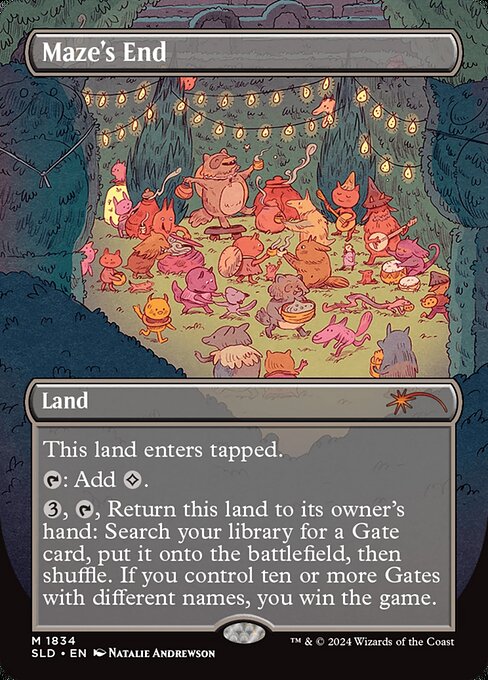 Maze's End SLD20WTW-1834 Mythic Englisch