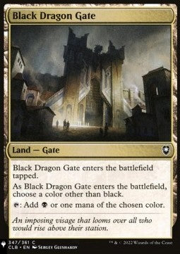 Black Dragon Gate SLD20WTW- Common Englisch