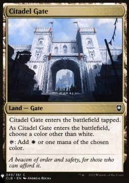 Citadel Gate SLD20WTW- Common Englisch