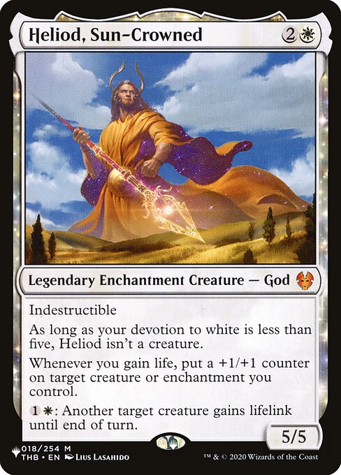 Heliod, Sun-Crowned SLD20WTW- Mythic Englisch