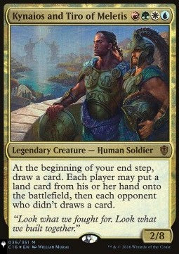 Kynaios and Tiro of Meletis SLD20WTW- Mythic Englisch