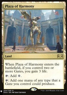 Plaza of Harmony SLD20WTW- Rare Englisch
