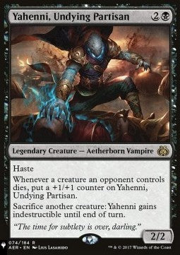 Yahenni, Undying Partisan SLD20WTW- Rare Englisch