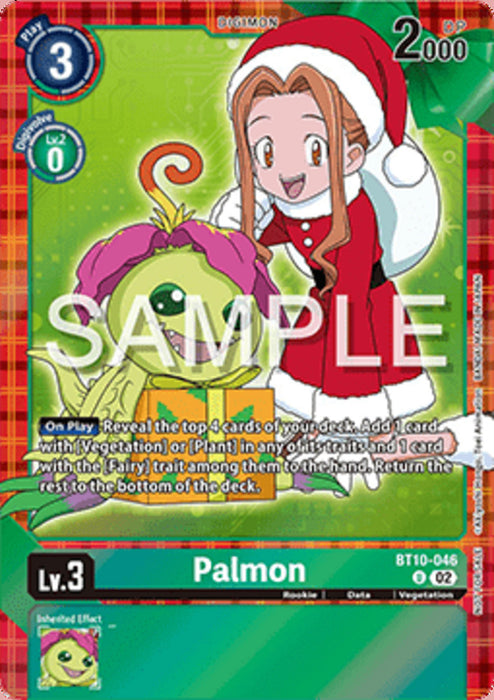 Palmon (BT10-046) STP Alternative Art Englisch
