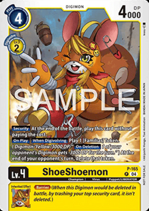 ShoeShoemon (P-165) P Promo Englisch