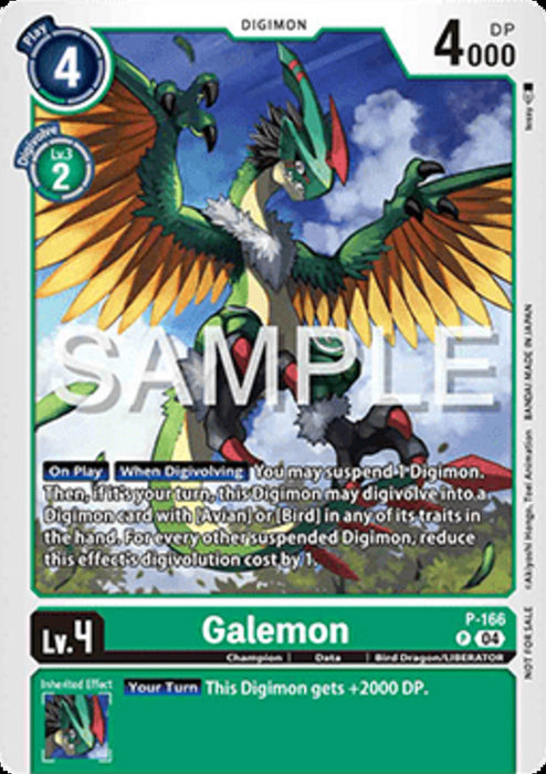 Galemon (P-166) P Promo Englisch