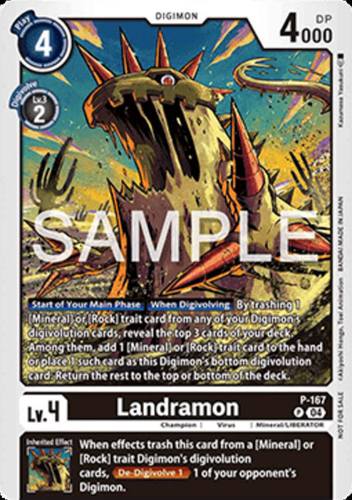 Landramon (P-167) P Promo Englisch