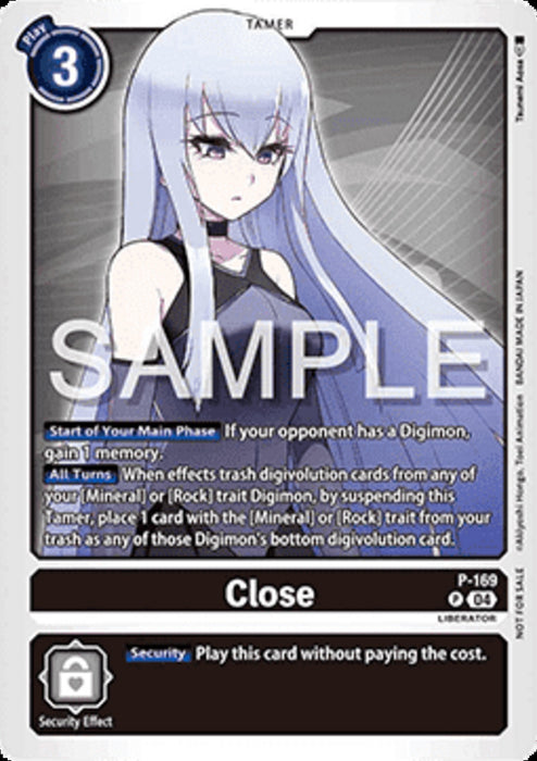 Close (P-169) P Promo Englisch