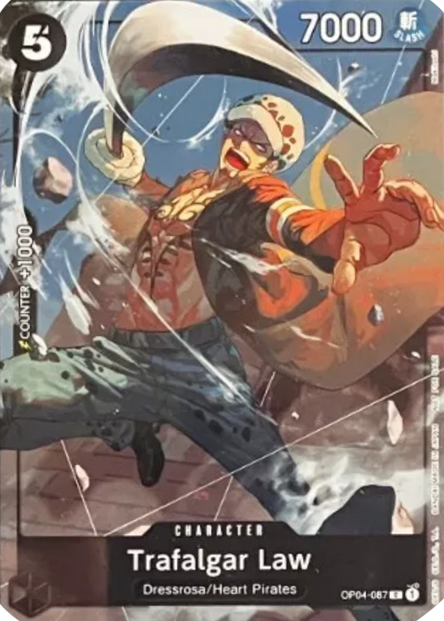 Trafalgar Law (OP04-087) (V.1) UP Common Englisch