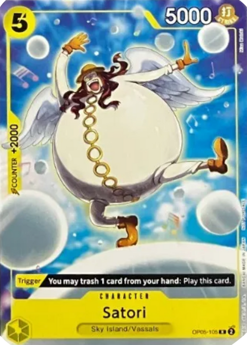 Satori (OP05-105) (V.1) UP Rare Englisch