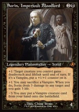 Sorin, Imperious Bloodlord (V.2) XINR-476 Mythic Englisch