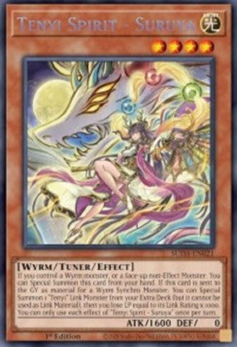 Tenyi Spirit - Suruya (V.1) SUDA-EN021 Secret Rare Englisch