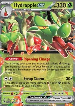 Hydrapple ex PRE-011 Double Rare Englisch