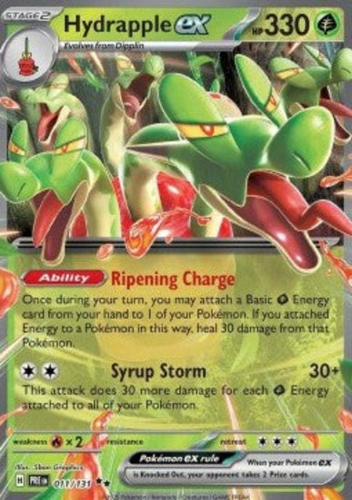 Hydrapple ex PRE-011 Double Rare Englisch