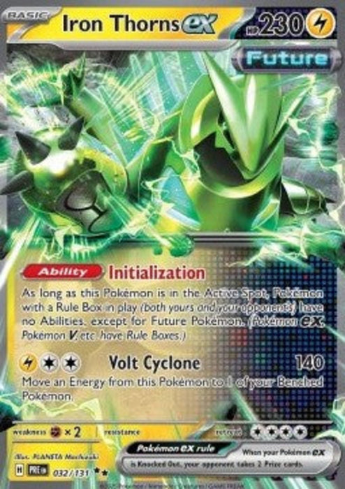Iron Thorns ex PRE-032 Double Rare Englisch