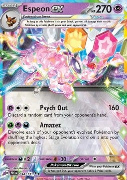 Espeon ex PRE-034 Double Rare Englisch